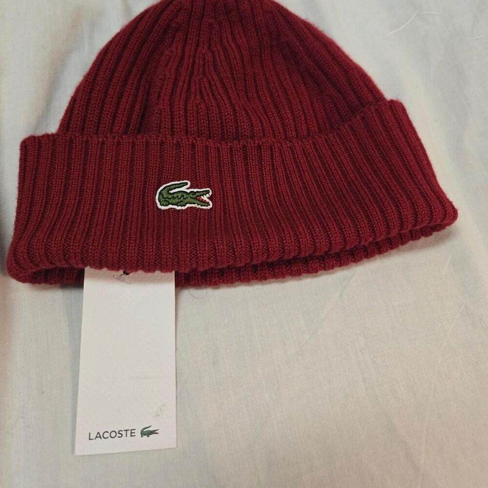 Lacoste Men's Burgundy Hat